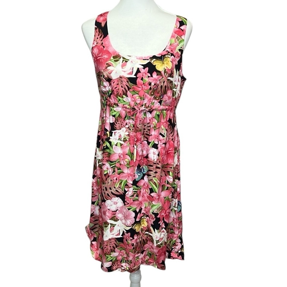 Puanani Hawiian Drawstring Dress